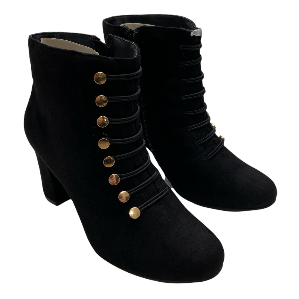 Beacon Fashion Dory Button Boots Size 8